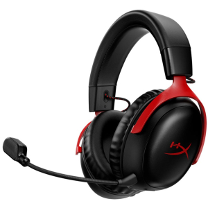 Audifono con Microfono Inalambrico HyperX Cloud III S Wireless Negro/Rojo A59Z0AA