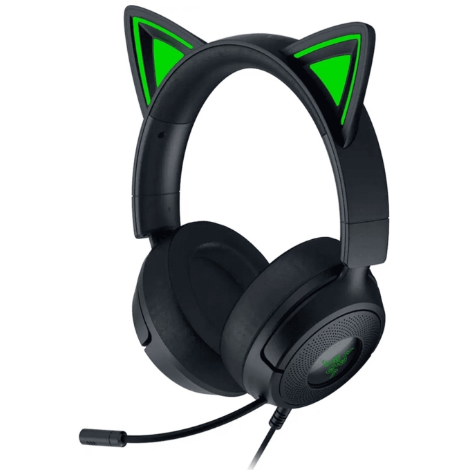 Audifono con Microfono Razer Kraken Kitty V3 X Multiplataforma 7.1 40mm Negro RZ04-05350200-R3U1 / RAZER