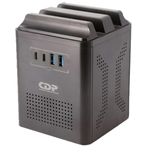 Estabilizador CDP RUAVR1004I 1000VA 500W 4 Salidas 2 USB-A 2 USB-C