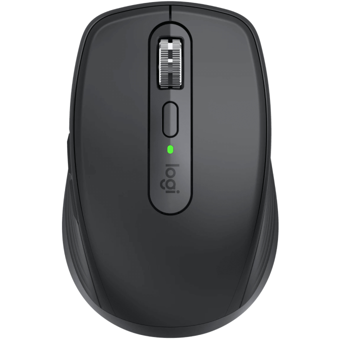 Mouse Logitech MX Anywhere 3S, Bluetooth, Wireless, 8K DPI, USB-C, Grafito, 910-006932 / LOGITECH