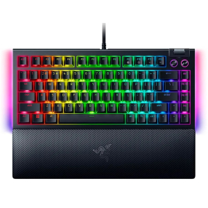 Teclado Gamer Razer BlackWidow V4 75% Mecanico Switch Orange Hot-Swappable Chroma Negro RZ03-05003400-R3U1 / RAZER