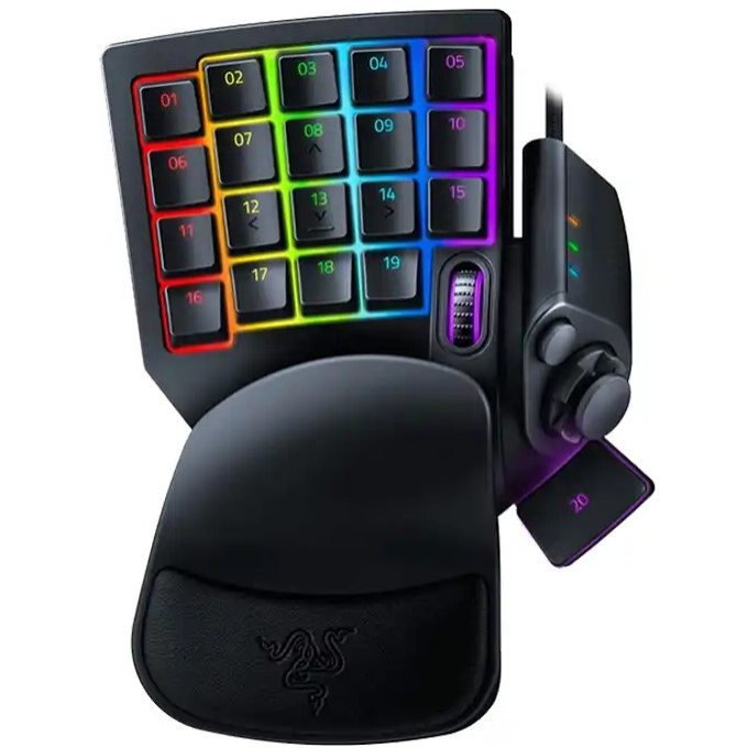 Teclado Gamer Razer Tartarus Pro Switches Analogos Chroma Negro RZ07-03110100-R3U1 / RAZER