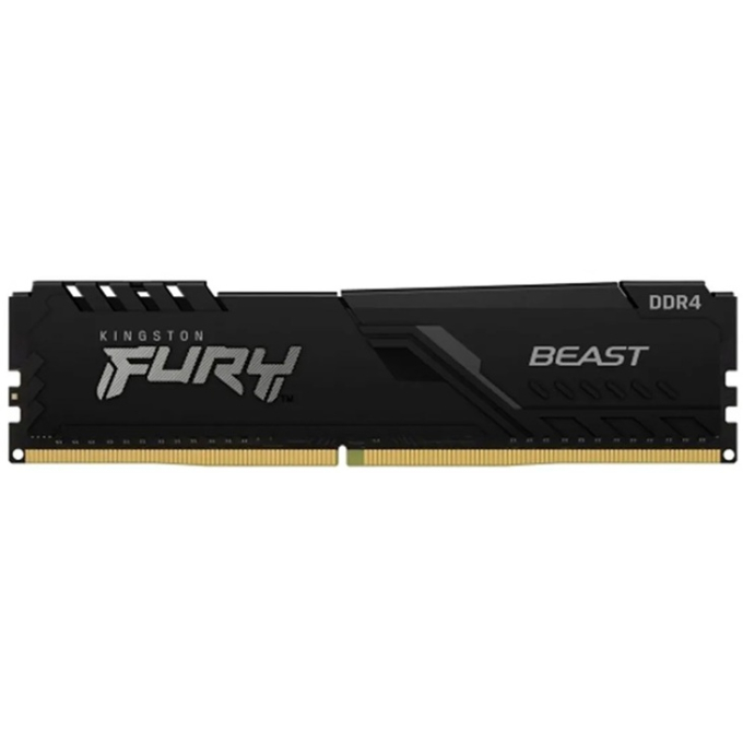 Memoria RAM Kingston FURY Beast 32GB, DDR4, 3200MHz, UDIMM, KF432C16BB/32 / KINGSTON