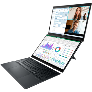 Laptop ASUS Zenbook Duo UX8406CA-QL444W 14pulgadas Intel Core Ultra 9 285H 16GB RAM LPDDR5X 512GB SSD 1920x1200 FHD OLED Tactil Win 11 Home / Asus