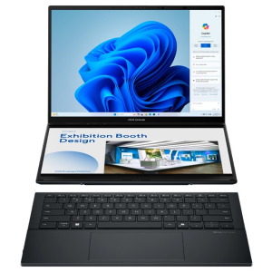 Laptop ASUS Zenbook Duo UX8406CA-QL444W 14 Intel Core Ultra 9 285H 16GB RAM LPDDR5X 512GB SSD 1920x1200 FHD OLED Tactil Win 11 Home