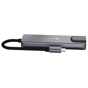Hub USB-C XTech XTC-572 5 en 1 con RJ-45 / Xtech