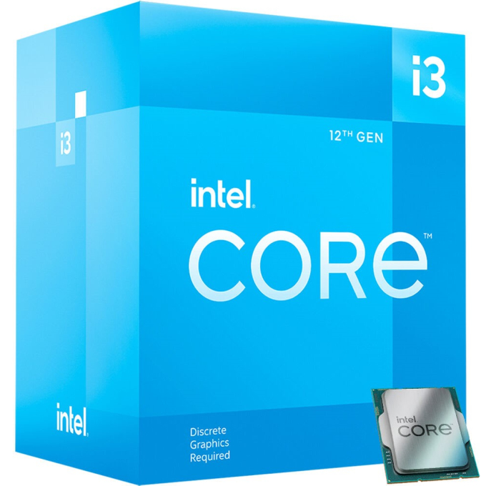 Procesador Intel Core i3-12100F 3.3GHz 4 Nucleos 8 Hilos 12MB Cache LGA1700 BX8071512100F / Intel