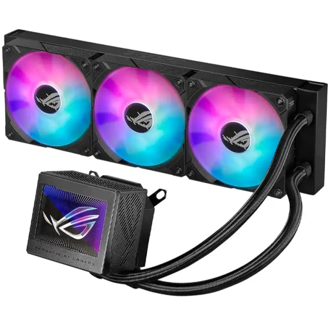 Refrigeracion Liquida ASUS ROG Ryujin III 360 ARGB 360mm para Intel LGA1700, 1200, 115x y AMD AM5/AM4 / ROG