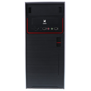 Case XTech XTQ-100 Micro ATX con Fuente de Poder 600W Negro / Xtech