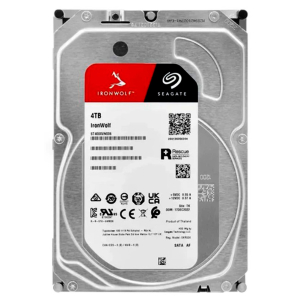 Disco Duro Interno Seagate IronWolf 4TB 3.5pulgadas SATA 6Gb/s 5400 RPM 256MB ST4000VN006 / Seagate
