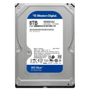 Disco Duro Interno Western Digital WD Blue 8TB 3.5pulgadas SATA 5640 RPM WD80EAAZ / Western Digital