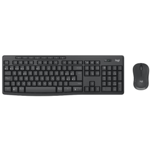Combo Teclado y Mouse Inalambrico Logitech MK370 for Business Espa?ol Graphite 920-012063
