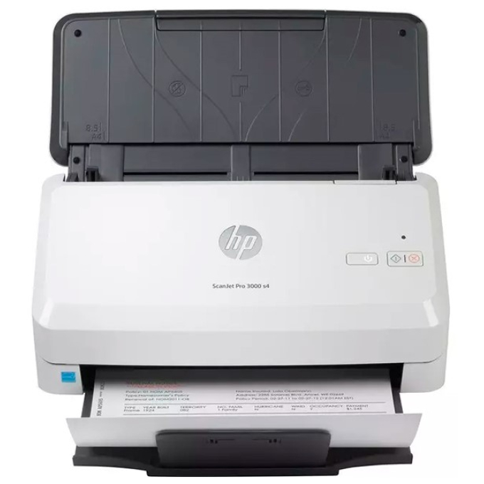 Escaner HP ScanJet Pro 3000 s4 con Alimentacion de Hojas, 600x600 ppp USB / HP