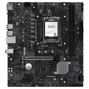 Placa Madre MSI PRO B860M-E Intel B860 LGA1851 DDR5 HDMI DisplayPort mATX