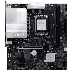 Placa Madre MSI PRO H810M-B Intel H810 LGA1851 DDR5 HDMI DisplayPort mATX