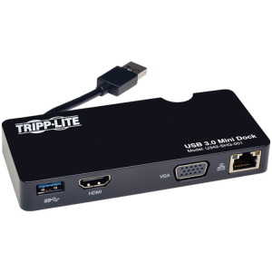 Estacion de conexion Tripp Lite USB 3.0 SuperSpeed HDMI/VGA Gigabit Ethernet
