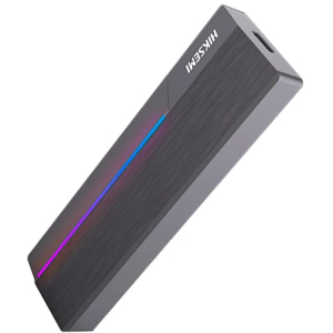 Enclosure HIKSEMI MDR1 SSD M.2 NVMe USB 3.2 Gen 2 Tipo-C con RGB