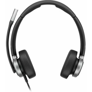 Audifonos Poly Mission 600 625 Estereo Binaurales USB-C/USB-A Microsoft Teams Negro con Cancelacion de Ruido / Poly
