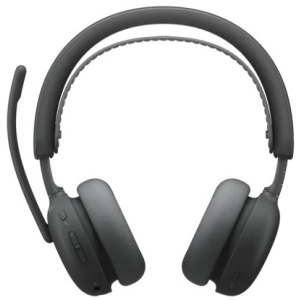 Audifonos con Microfono Logitech Zone Wireless 2 para Empresas Inalambricos UC ANC USB-C con Adaptador USB-A Grafito / Logitech