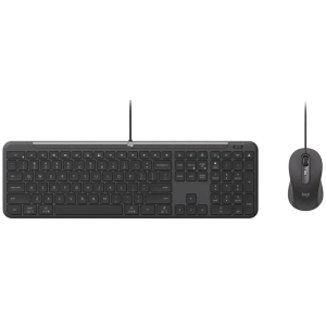 Combo Logitech Signature Slim MK620 para Empresas, Cableado