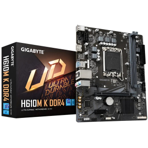 Placa Madre Gigabyte H610M K Intel LGA 1700 DDR4 2.0