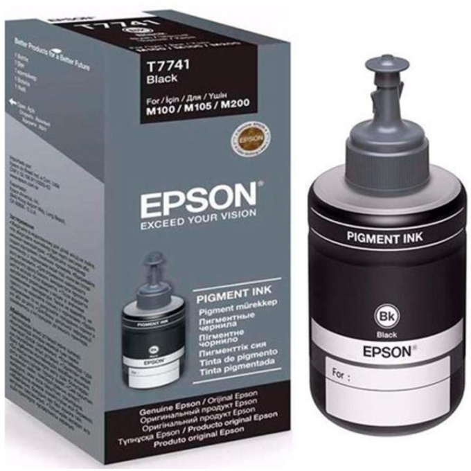 Botella de Tinta Epson T774120-AL Negro 140ml / EPSON
