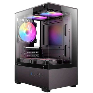 Case Antec VCX100M ARGB, Mini Tower, 5 ARGB, Vidrio Templado, 0-761345-10223-0