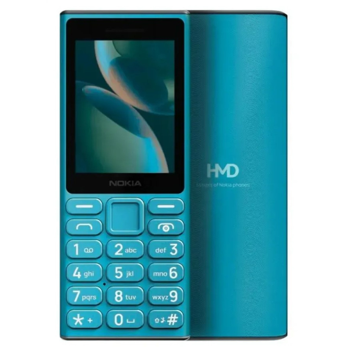 Celular Nokia 105 TA-1659 4G, Dual SIM, Cyan / NOKIA