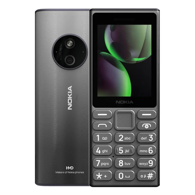 Celular Nokia 110 TA-1667 4G, Dual SIM, Titanio / NOKIA