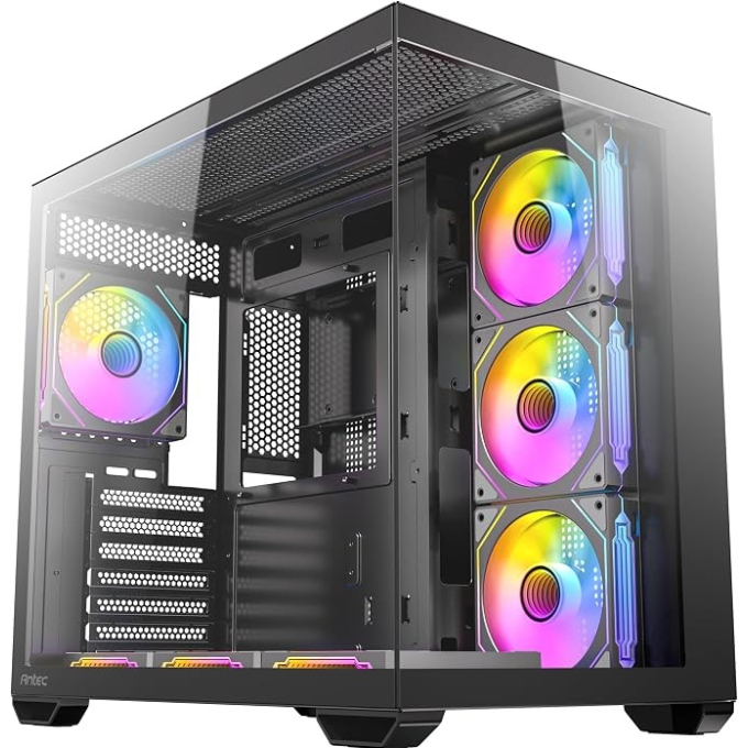 Case Antec CX Mirror ARGB MT 7AR Black, 0-761345-10268-1 / ANTEC
