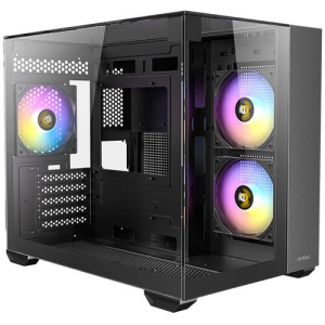 Case Antec CX600M Trio Black, Mid Tower, 3 ARGB 2 Glass, 0-761345-10139-4