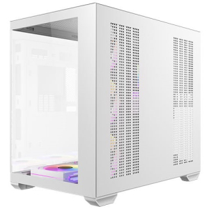 Case Antec CX Mirror ARGB White, Mid Tower, 7 ARGB, Vidrio Templado, ATX, Micro ATX, ITX, 0-761345-10269-8 / ANTEC