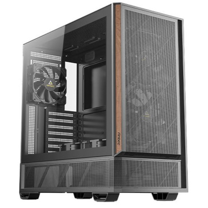 Case Antec P30 ARGB Black, Mid Tower, 5 Ventiladores, Vidrio Templado, ATX, Micro ATX, ITX, 0-761345-10256-8 / ANTEC