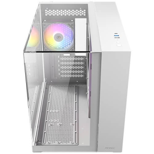 Case Antec CX600M Trio White, Mini Tower, 3 ARGB, Vidrio Templado, Micro ATX, ITX, 0-761345-10141-7 / ANTEC