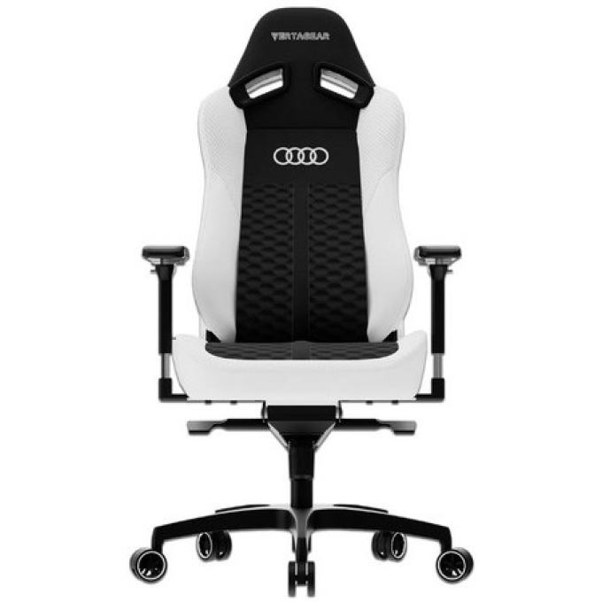Silla Gamer Vertagear SL5800 HYGENX Black/White FT Audi Ergonomica RGB, VG-SL5800SE_AUDI / VERTAGEAR