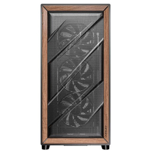Case Antec FLUX Black, Mid Tower, 5 Ventiladores, Vidrio Templado, ATX, Micro ATX, ITX, 0-761345-10133-2 / ANTEC