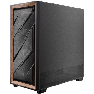 Case Antec FLUX Black, Mid Tower, 5 Ventiladores, Vidrio Templado, ATX, Micro ATX, ITX, 0-761345-10133-2 / ANTEC
