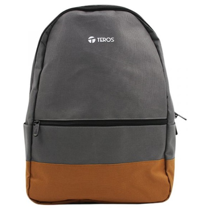 Mochila para Laptop Teros Nova 15.6pulgadas Gris/Marron / Teros