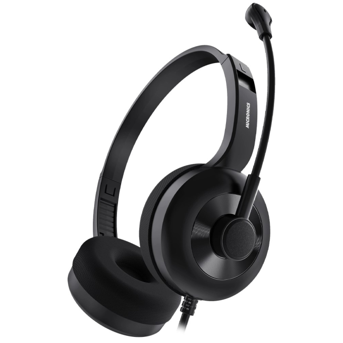 Audifonos con Microfono Micronics Lotus USB H803 / Micronics
