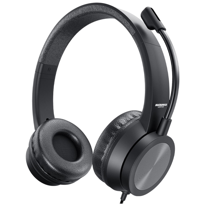 Audifonos con Microfono Micronics Norton USB H802U / Micronics