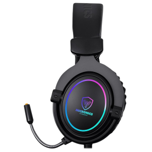 Audifonos con Microfono Micronics Stingray 7.1 USB RGB gamer HG821 / Micronics