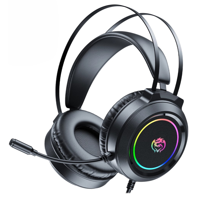 Audifonos con Microfono Cybertel Commander USB RGB Gamer HG508 / Cybertel