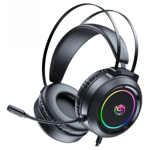 Audifonos con Microfono Cybertel Commander USB RGB Gamer HG508