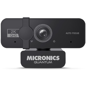Camara Web Micronics Quantum 2560x1440 QHD, con Tripode, W700 / Micronics