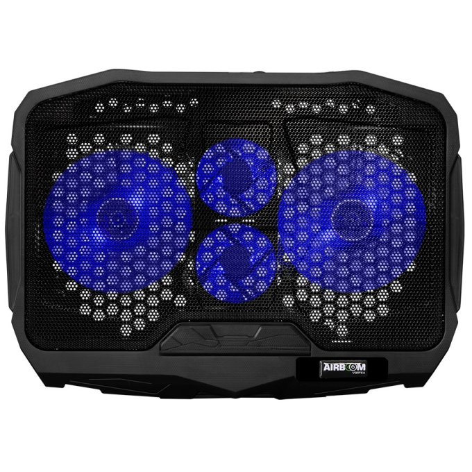 Cooler para Laptop Airboom Vortex 4, 4 Ventiladores, AB008 / Airboom