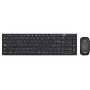 Kit Combo Teclado + Mouse Cybertel Premier Black WT802 WiFi