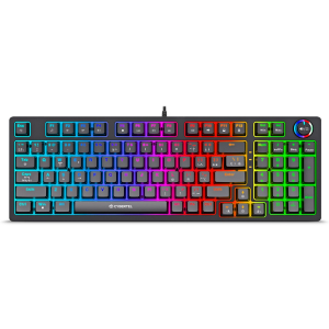 Teclado Mecanico Cybertel Striker RGB 96 Teclas USB Gamer, K1005+