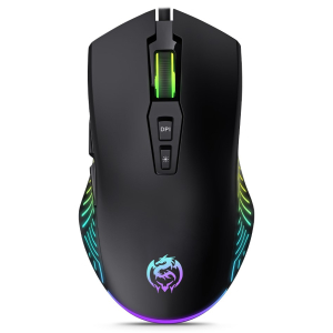 Mouse Cybertel Explorer USB RGB 7 Botones 7200 DPI Gamer, M606