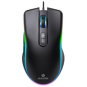 Mouse Enkore Kingdom USB Rainbow 7 Botones 7200 DPI Gamer, EKM308