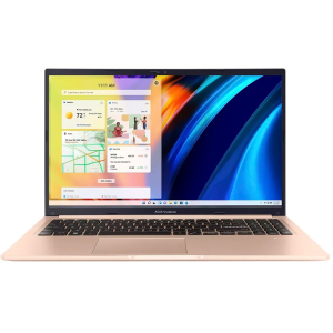 Laptop ASUS Vivobook, Intel Core7 350, Memoria RAM 16GB DDR5, Disco Solido 512GB SSD, Video Integrado, Pantalla 15.6 Full HD, Terra Cotta, X1504MA-E8574
